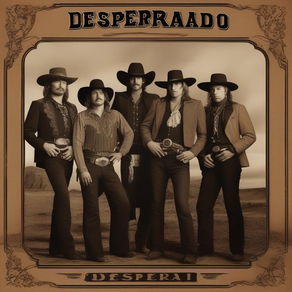 The Eagles' Desperado album cover