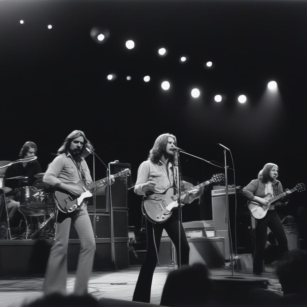 Eagles Live Performance in the 1970s