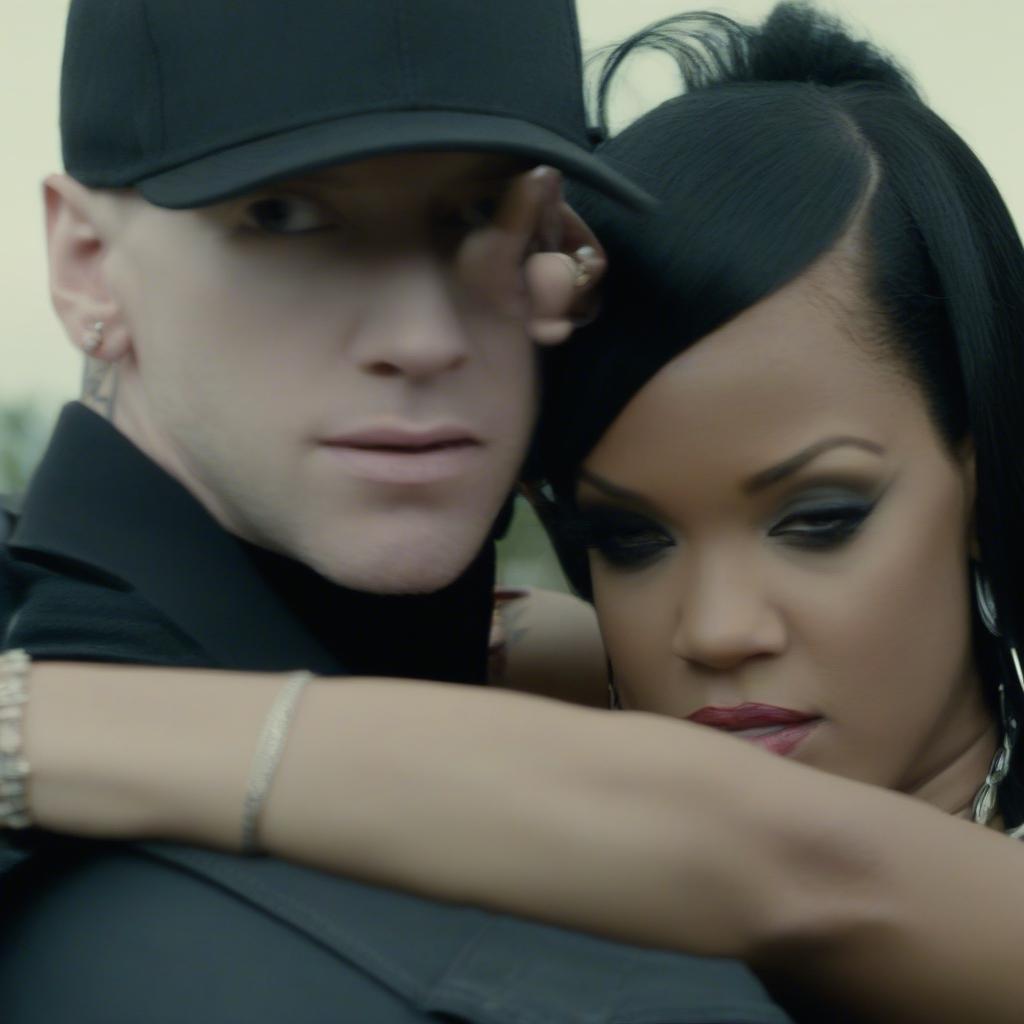 Eminem and Rihanna in Love the Way You Lie Music Video