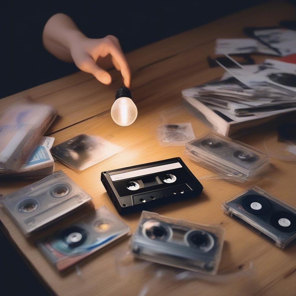 Exploring Old Music Cassettes