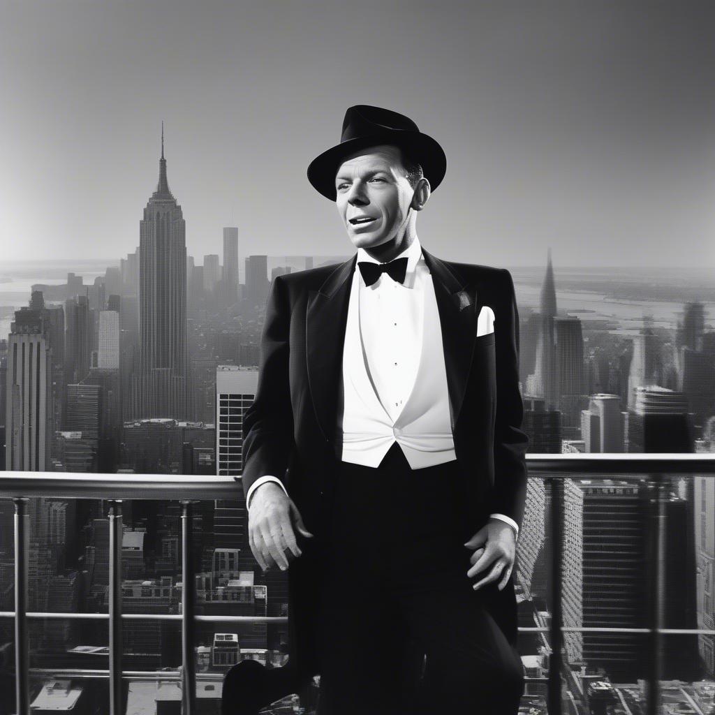 Frank Sinatra Performing New York, New York