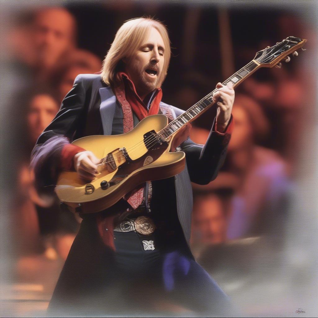 Tom Petty performing Free Fallin' live