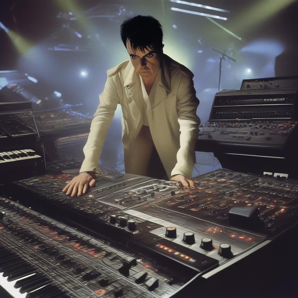 Gary Numan performing "Cars" in 1979