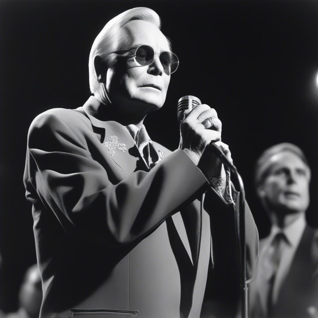 George Jones Performing He Stopped Loving Her Today