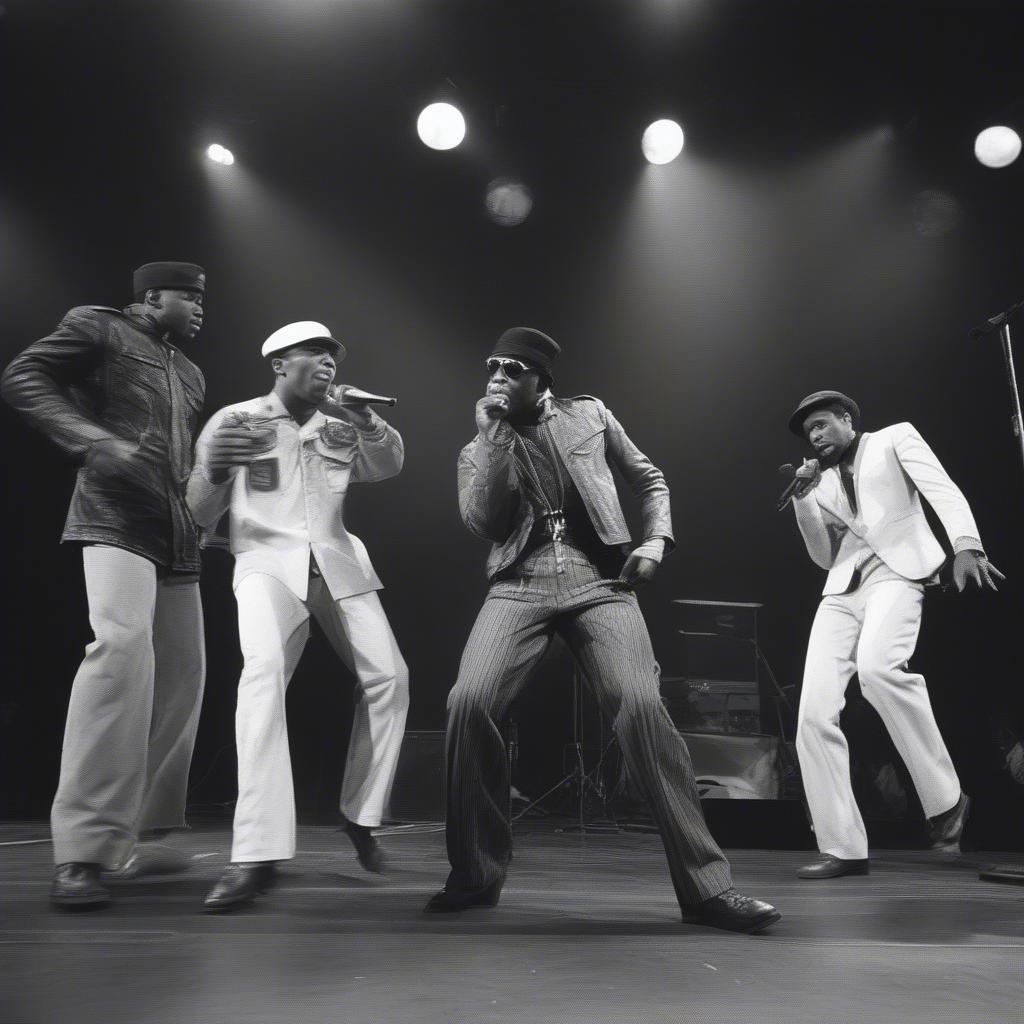 Grandmaster Flash and The Furious Five performing "The Message"