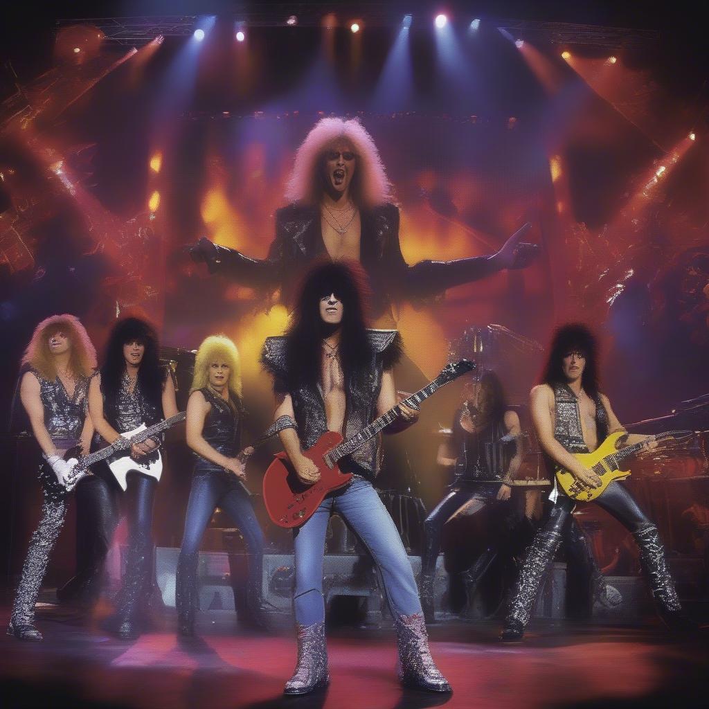 80s Hair Metal Bands Performing Live