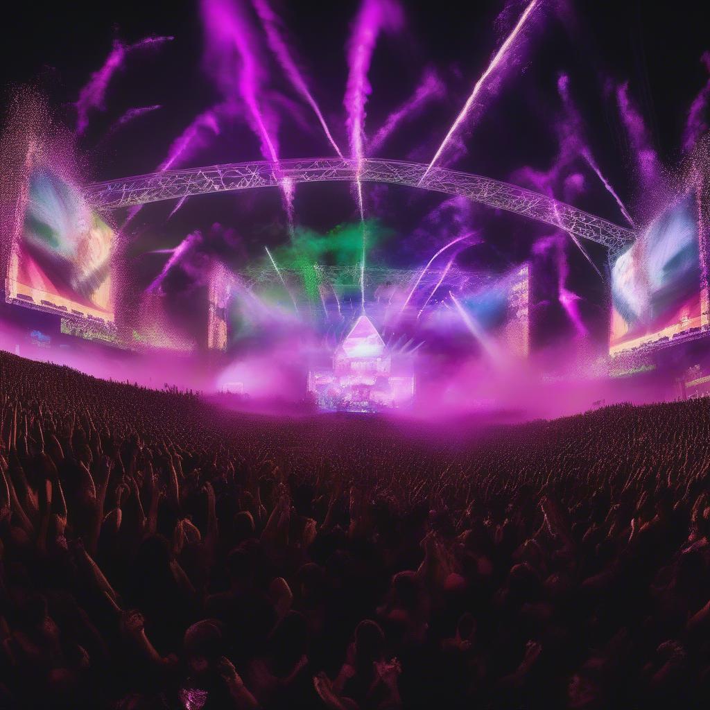 Hard Summer 2022 Lightshow