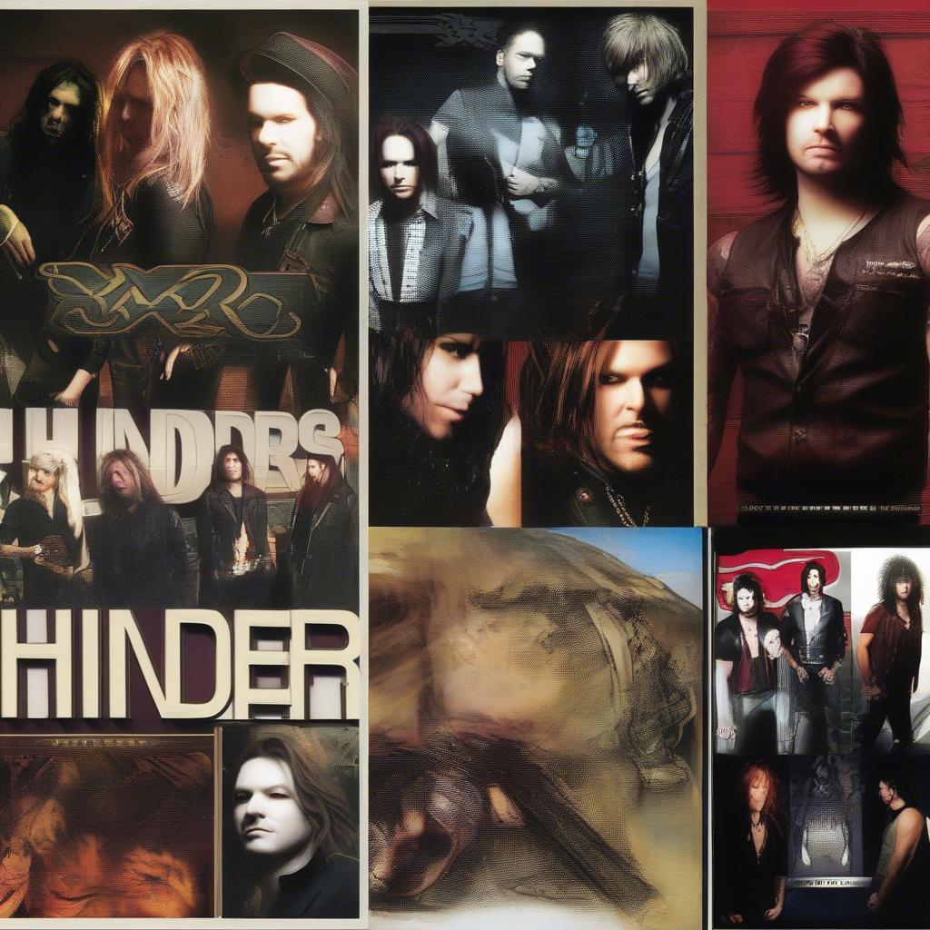 Hinder's Musical Evolution Through Album Covers