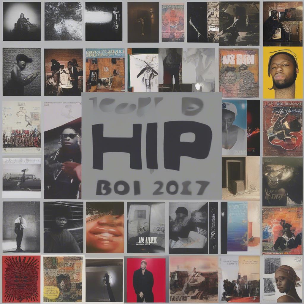 Album Covers of the Top 3 Hip Hop Songs