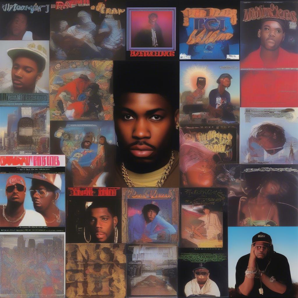 Iconic 80s Rap Album Covers