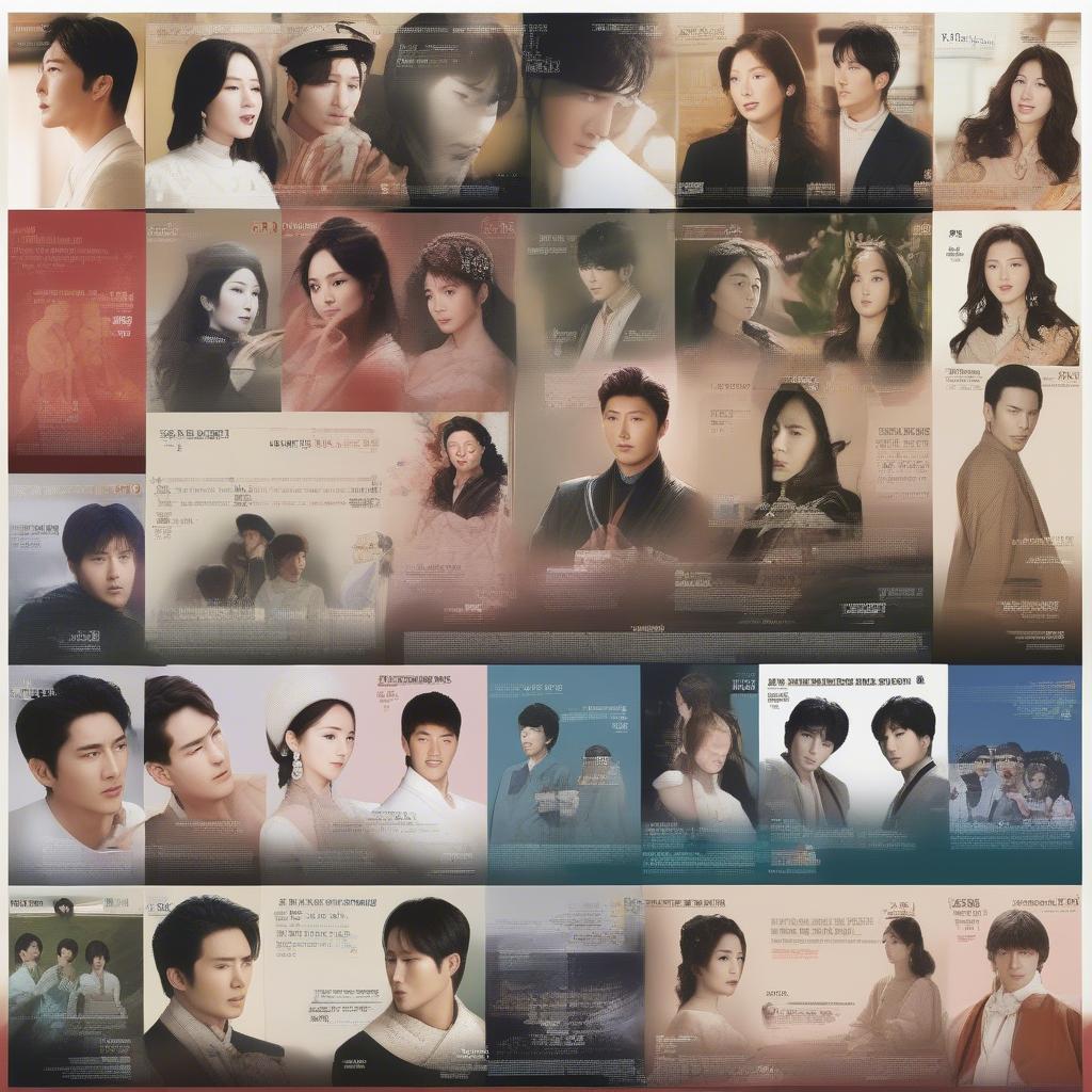 Iconic Kdrama Songs Through the Years: A visual timeline of memorable Kdrama OSTs.