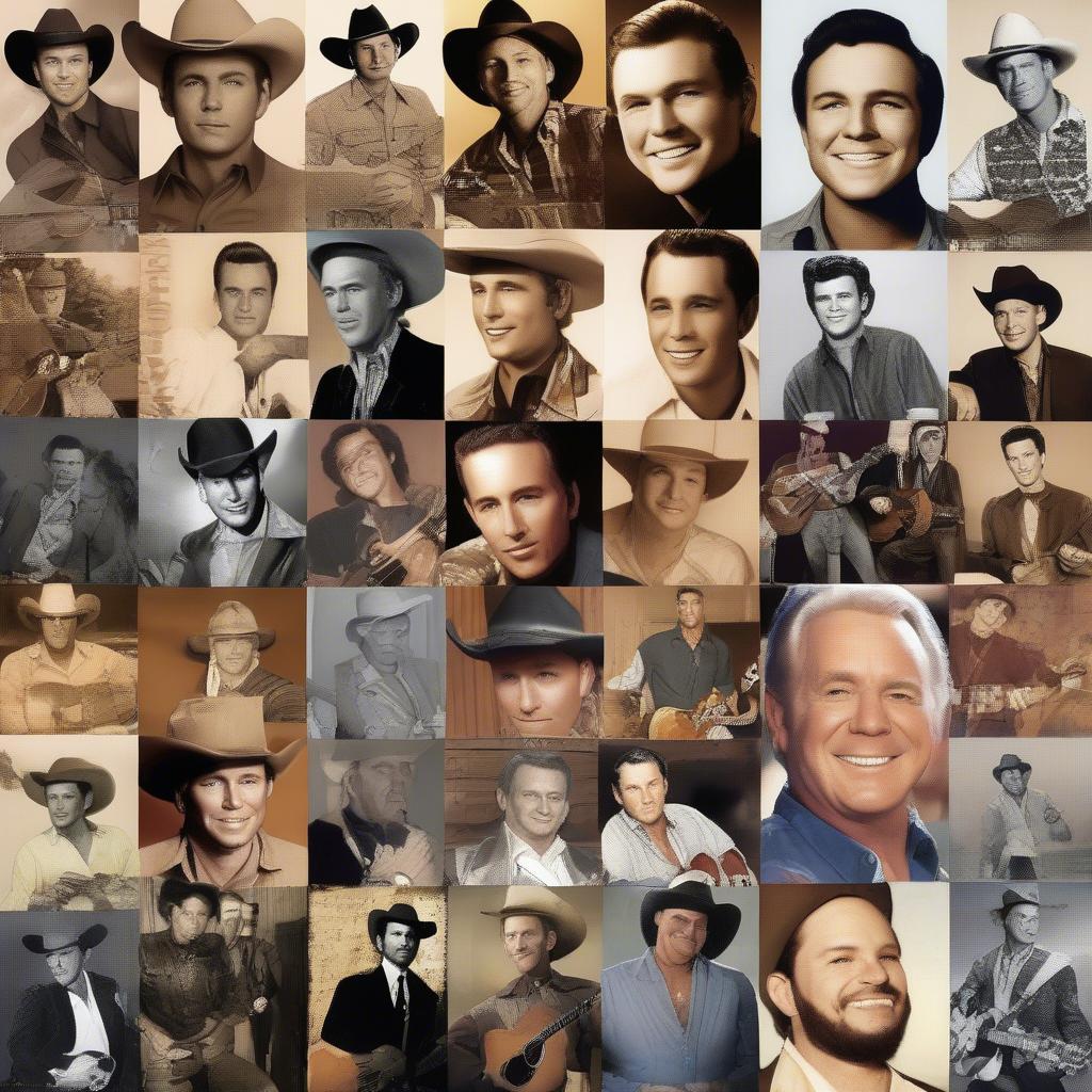 Iconic Male Country Music Artists Through the Years