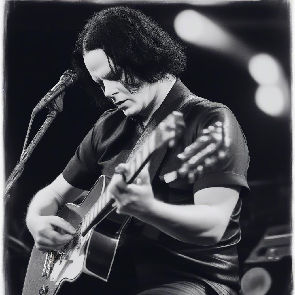 Jack White's Energetic Performance at Arroyo Seco 2018