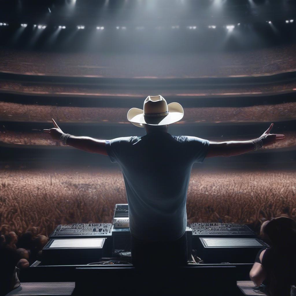 Jason Aldean performing "Fly Over States"