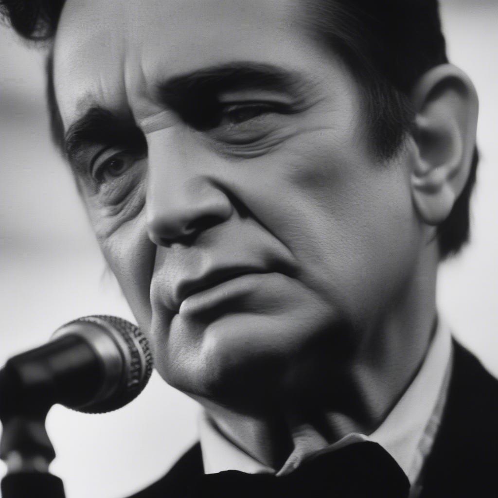 Johnny Cash Singing Folsom Prison Blues