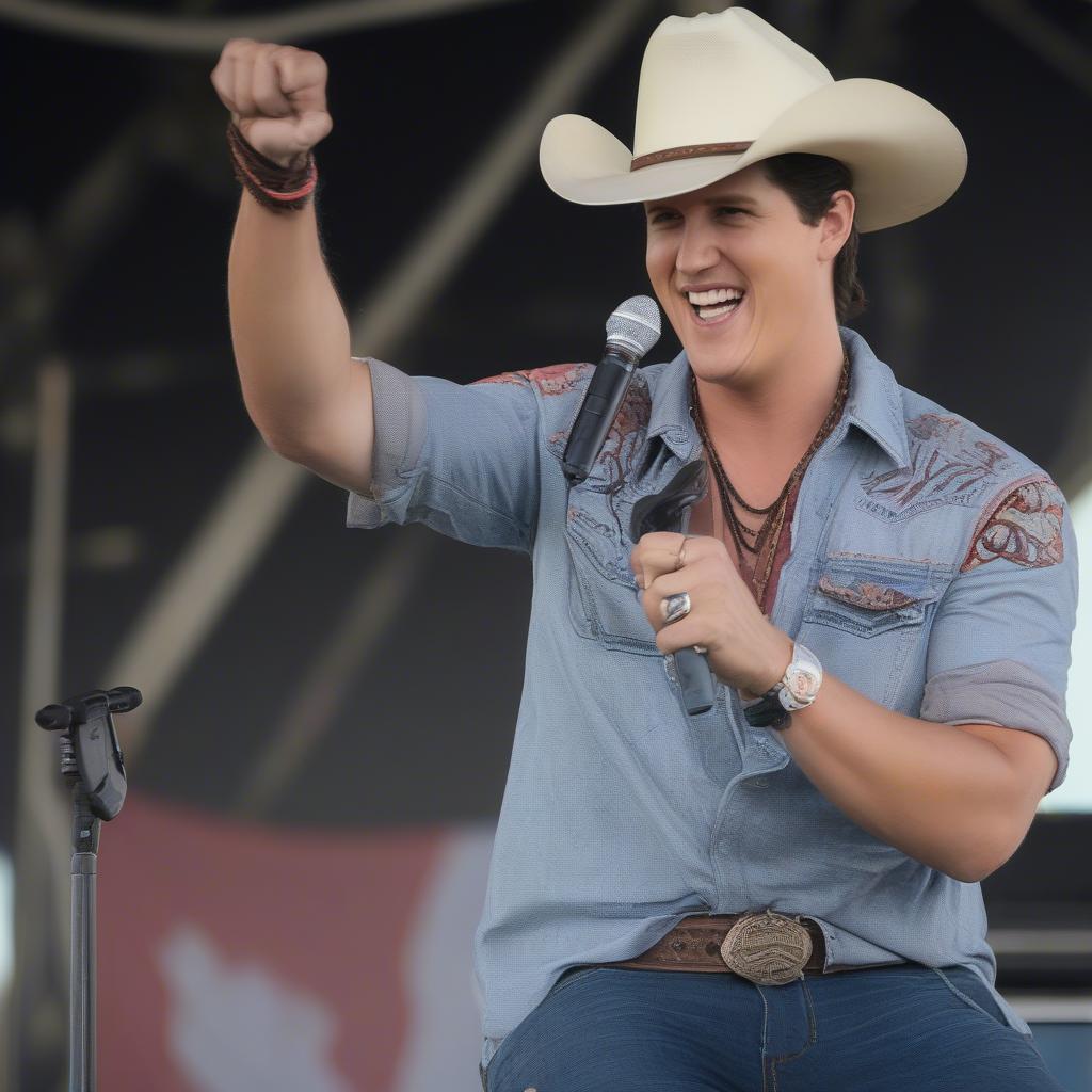 Jon Pardi at Country Thunder Florida 2019