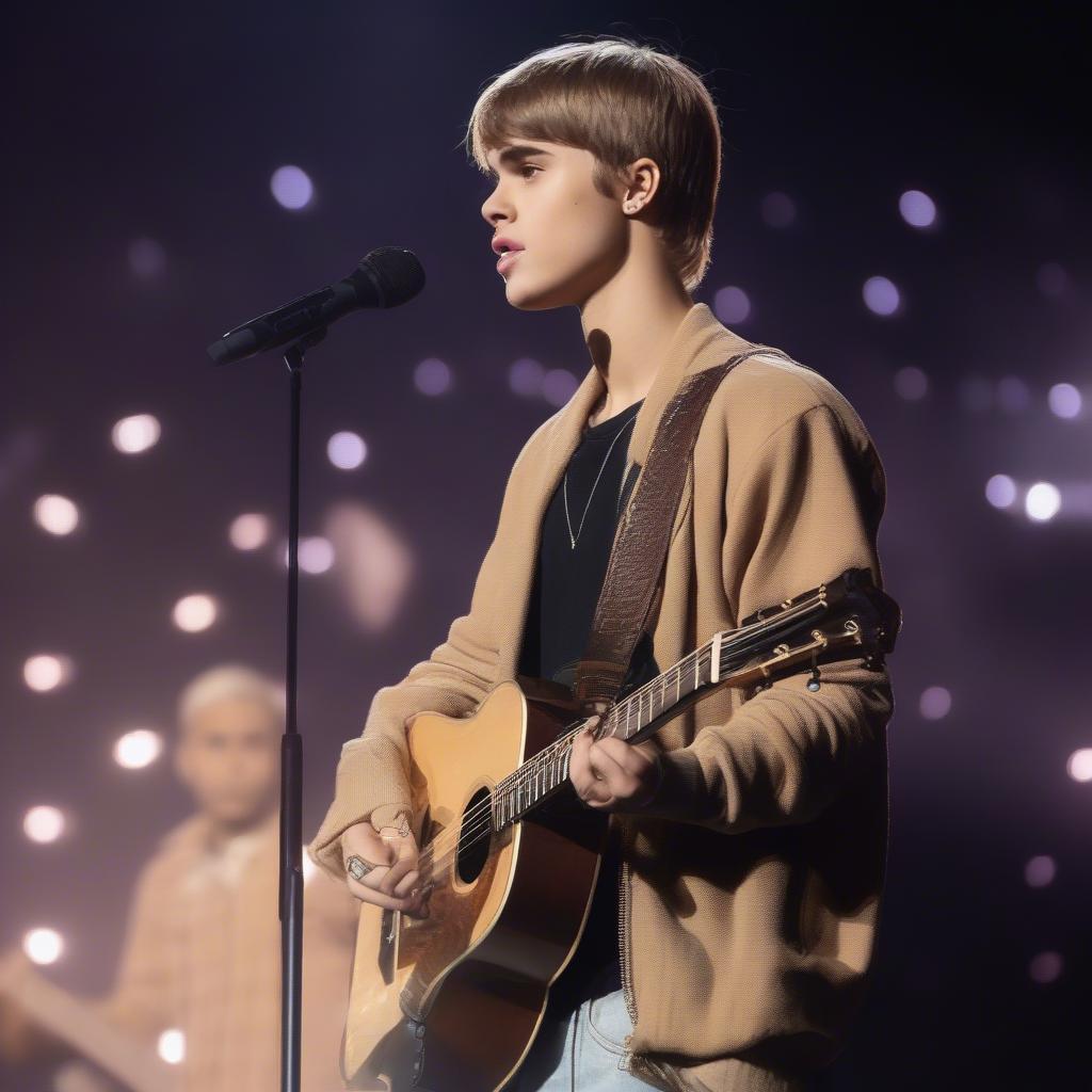 Justin Bieber Performing Love Yourself in 2016