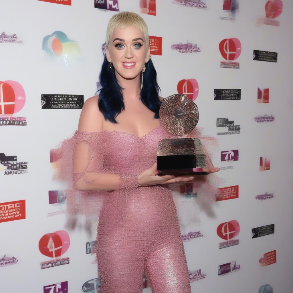 Katy Perry at Music Awards Ceremony