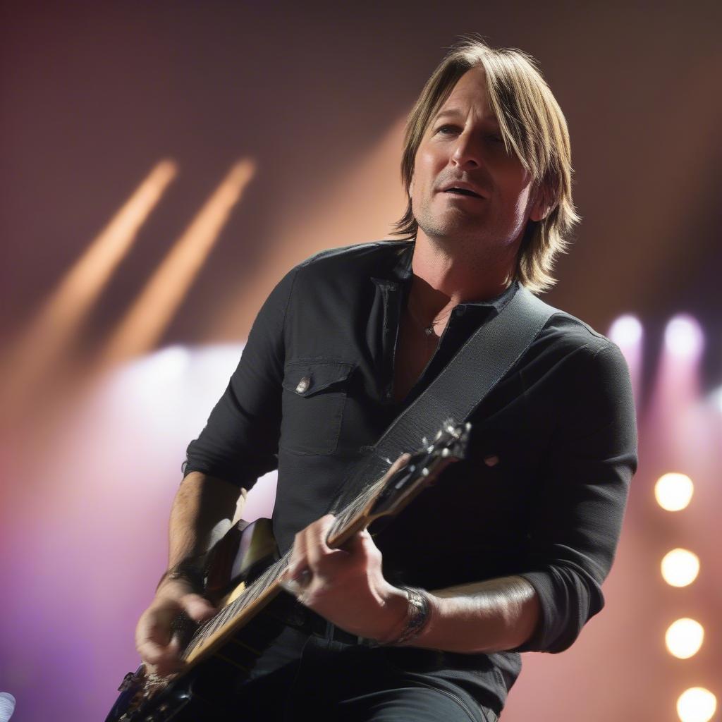 Keith Urban Performing at WE Fest 2019