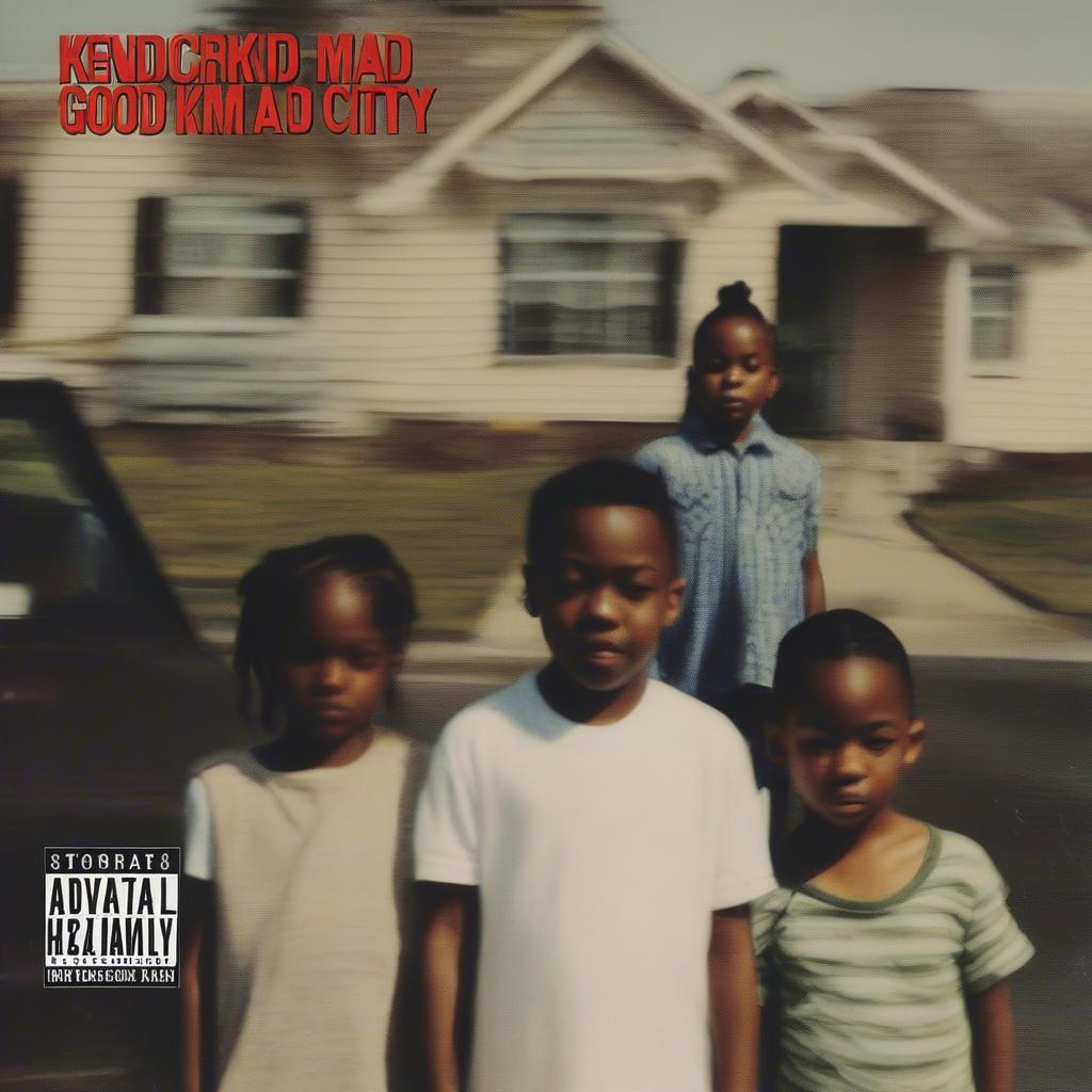 Kendrick Lamar - good kid, m.A.A.d city Album Cover