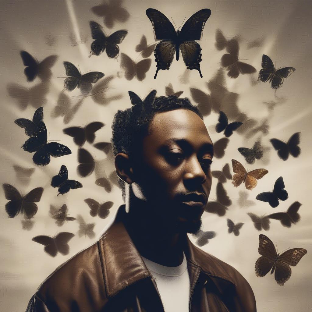 Kendrick Lamar's To Pimp a Butterfly Album Cover