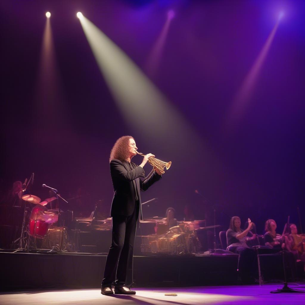 Kenny G Performing Live