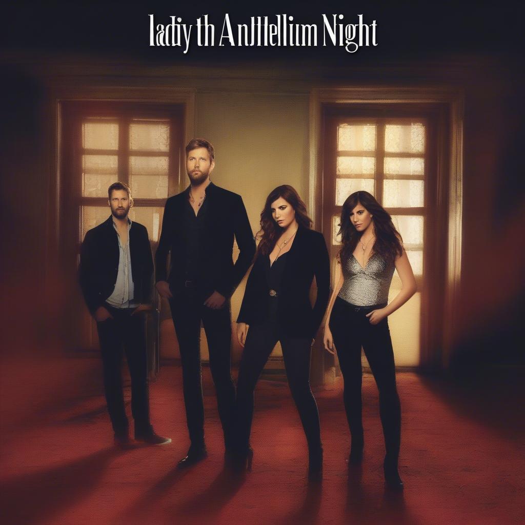 Lady Antebellum's "Own the Night" Album Cover