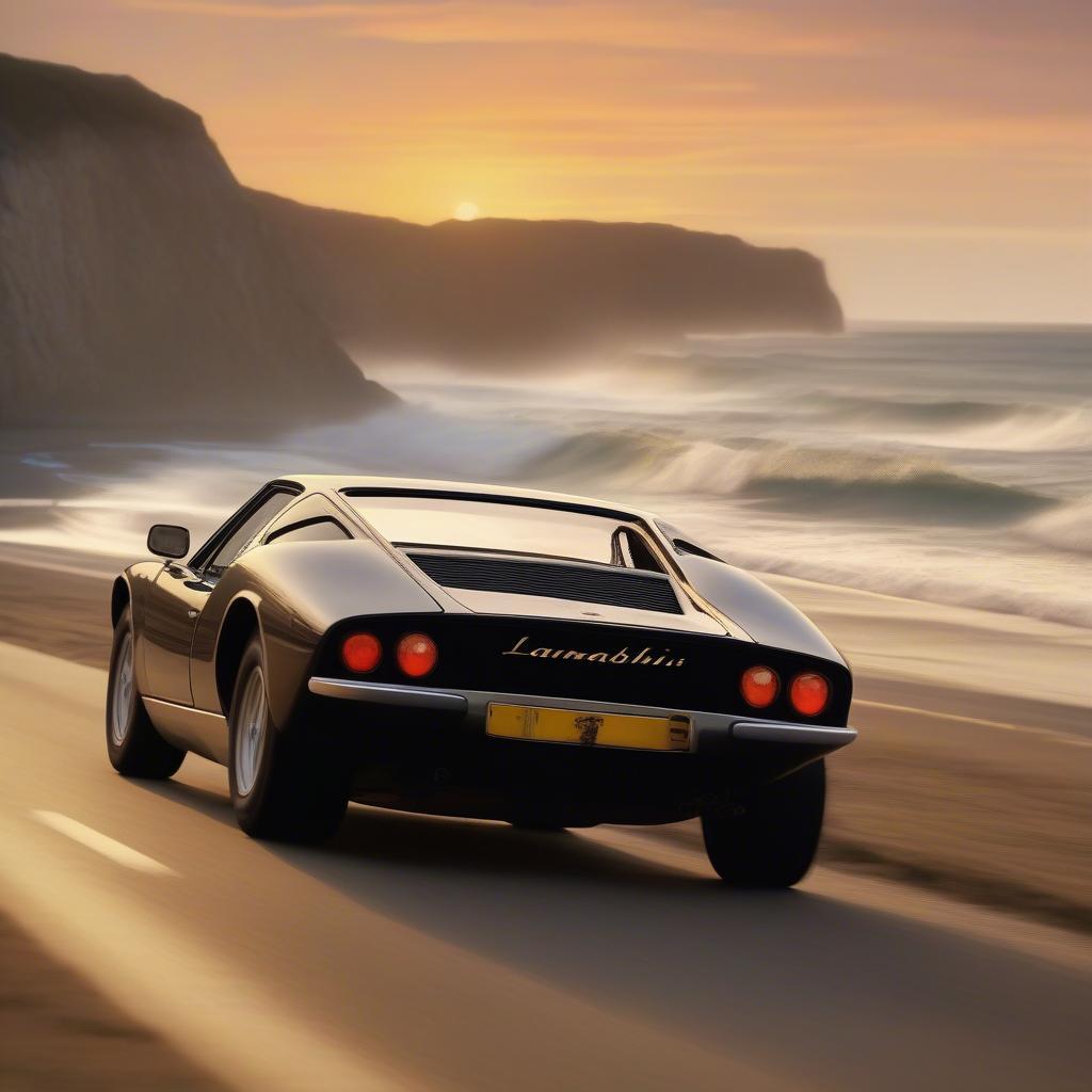 Lamborghini Miura and The Beach Boys in Top Gear