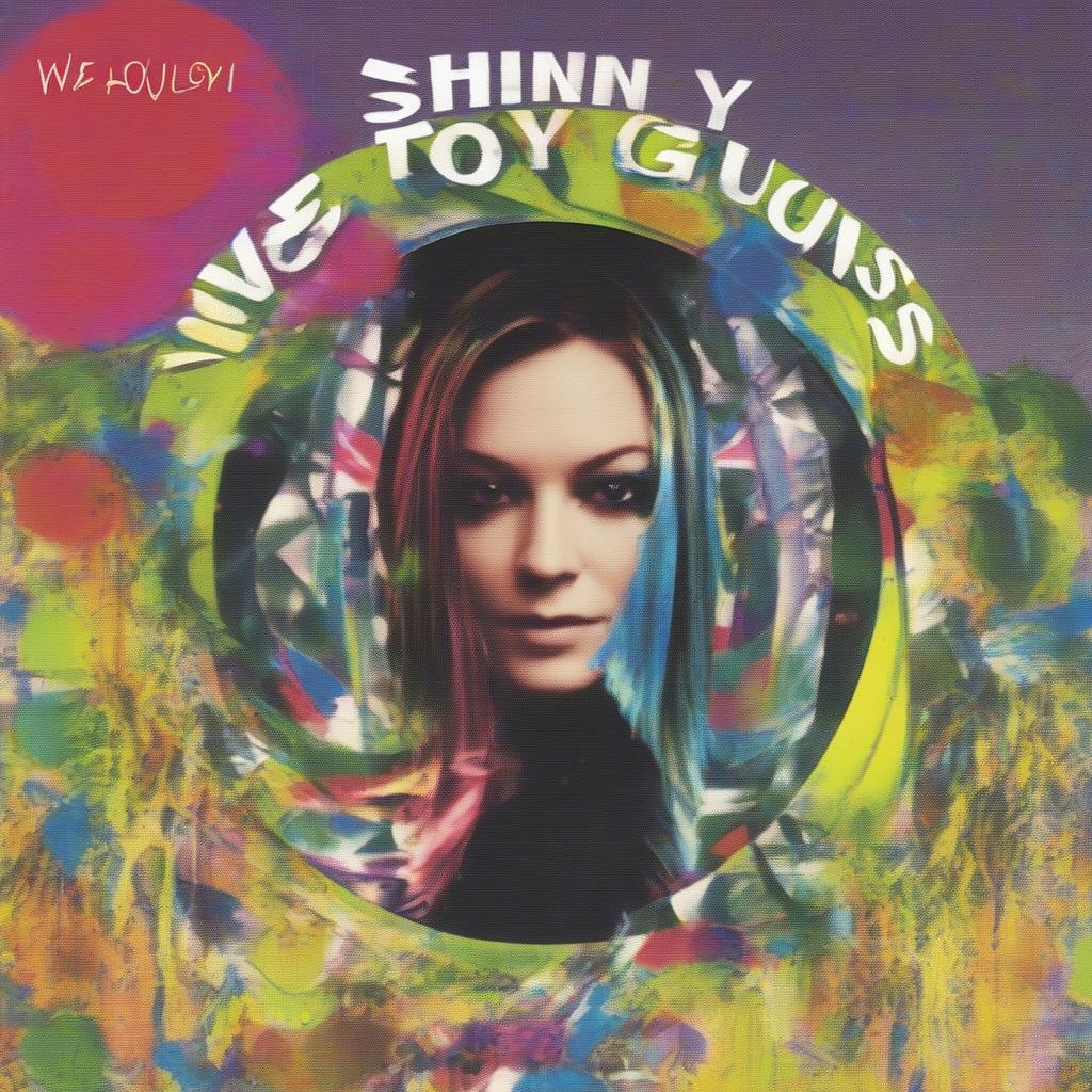 Shiny Toy Guns "Le Disko" Album Cover