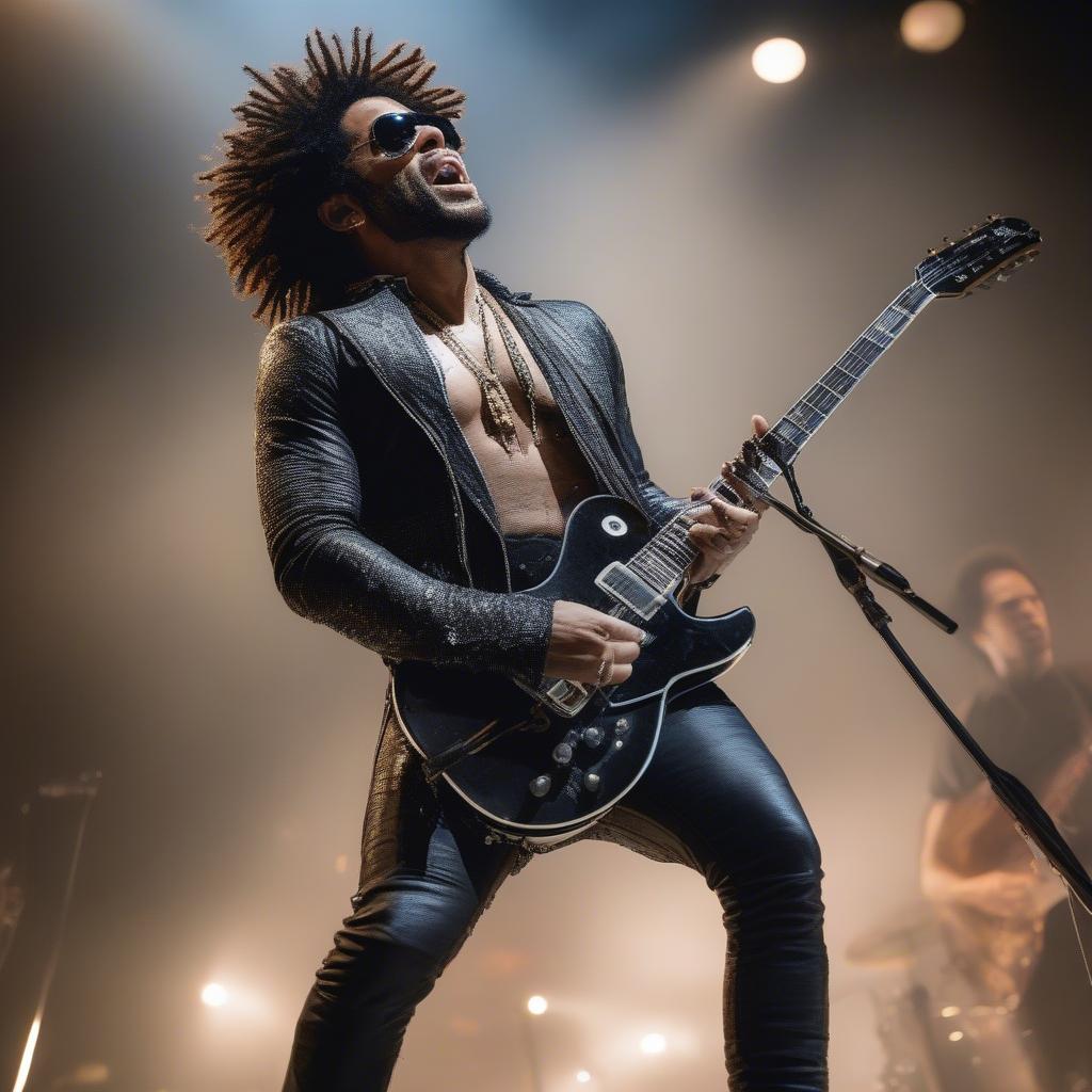 Lenny Kravitz Performing Are You Gonna Go My Way