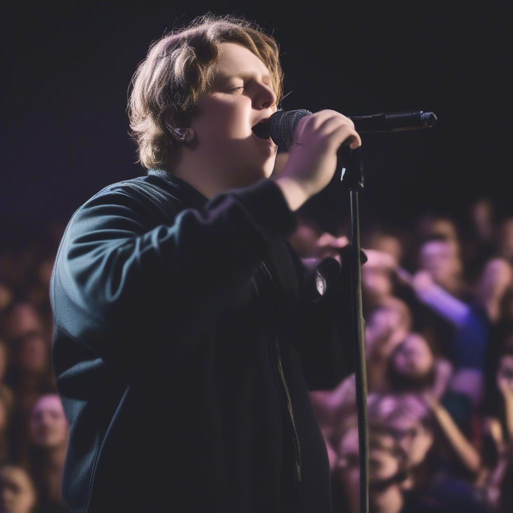 Lewis Capaldi delivers an emotional performance at Camp Bestival 2019