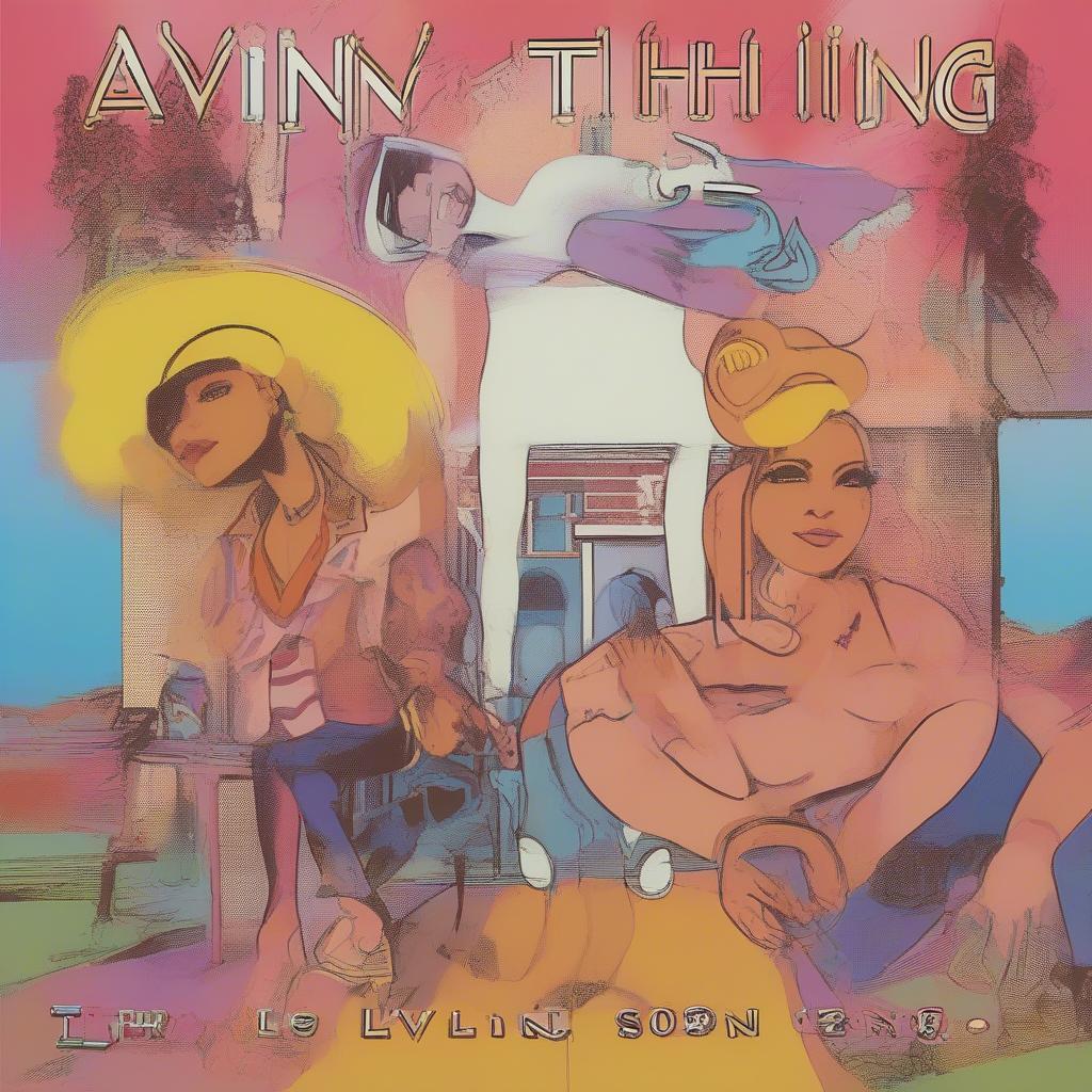 Livin' Thing Single Cover