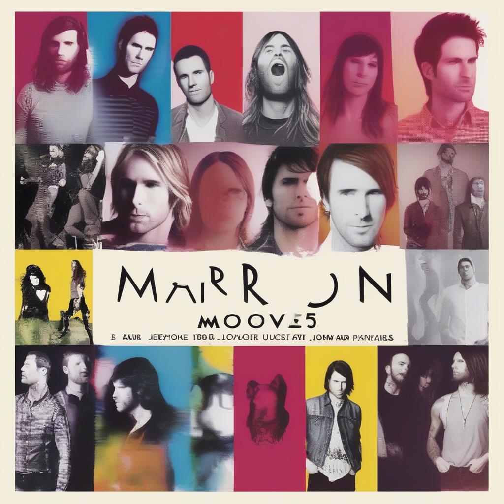 Maroon 5's greatest hits album cover