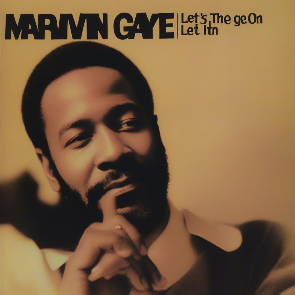 Album cover of "Let's Get It On" by Marvin Gaye