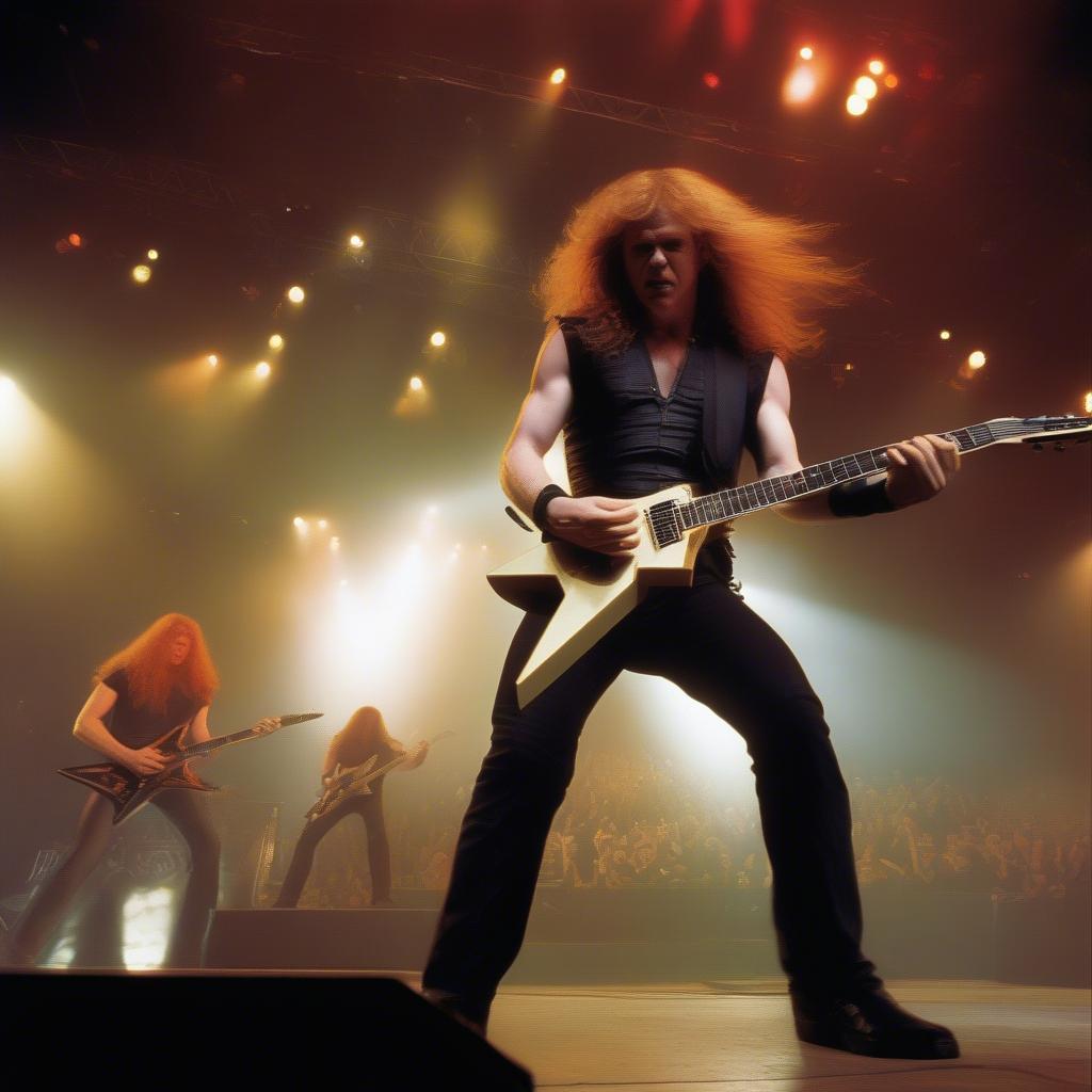 Megadeth Live Performance during the Countdown to Extinction era