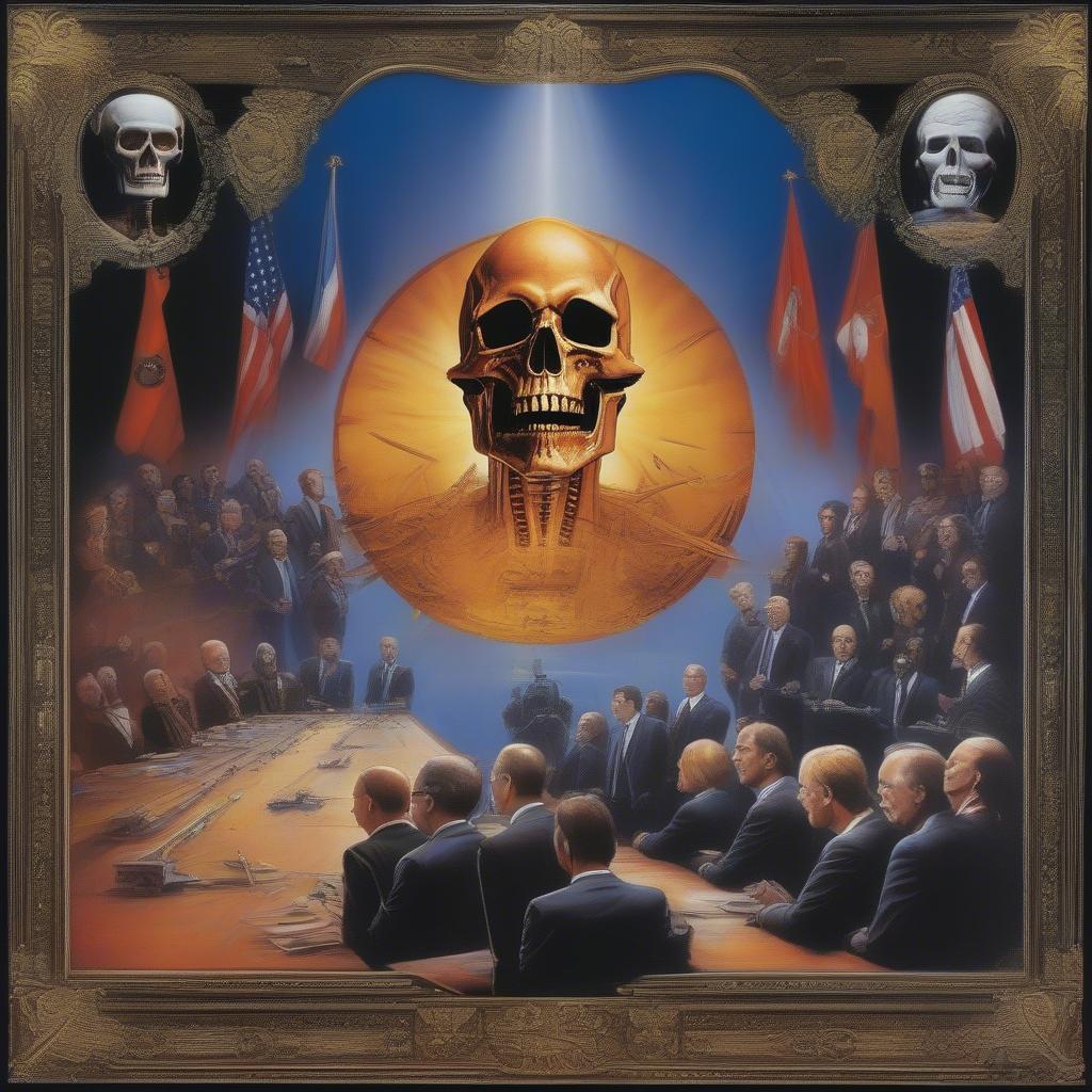 Megadeth's Rust in Peace album cover