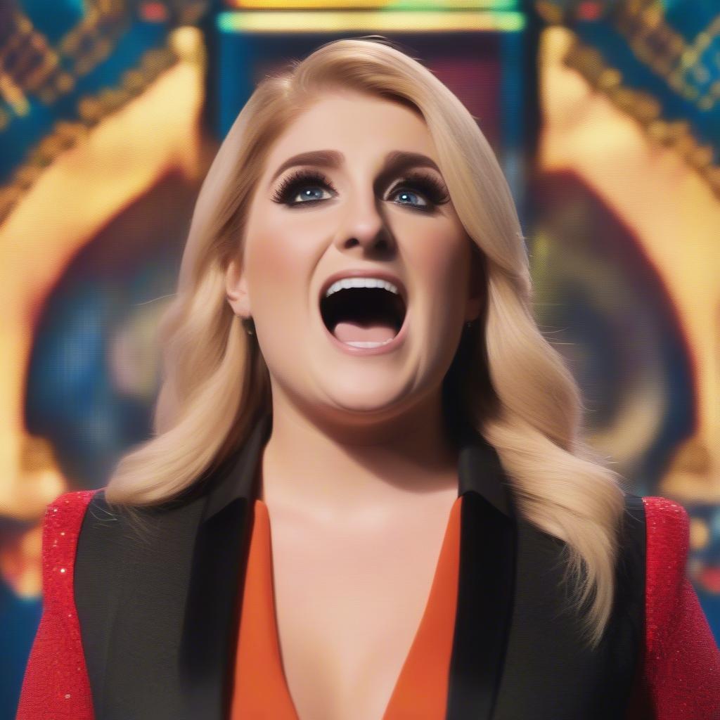 Meghan Trainor performing "Like I'm Gonna Lose You"