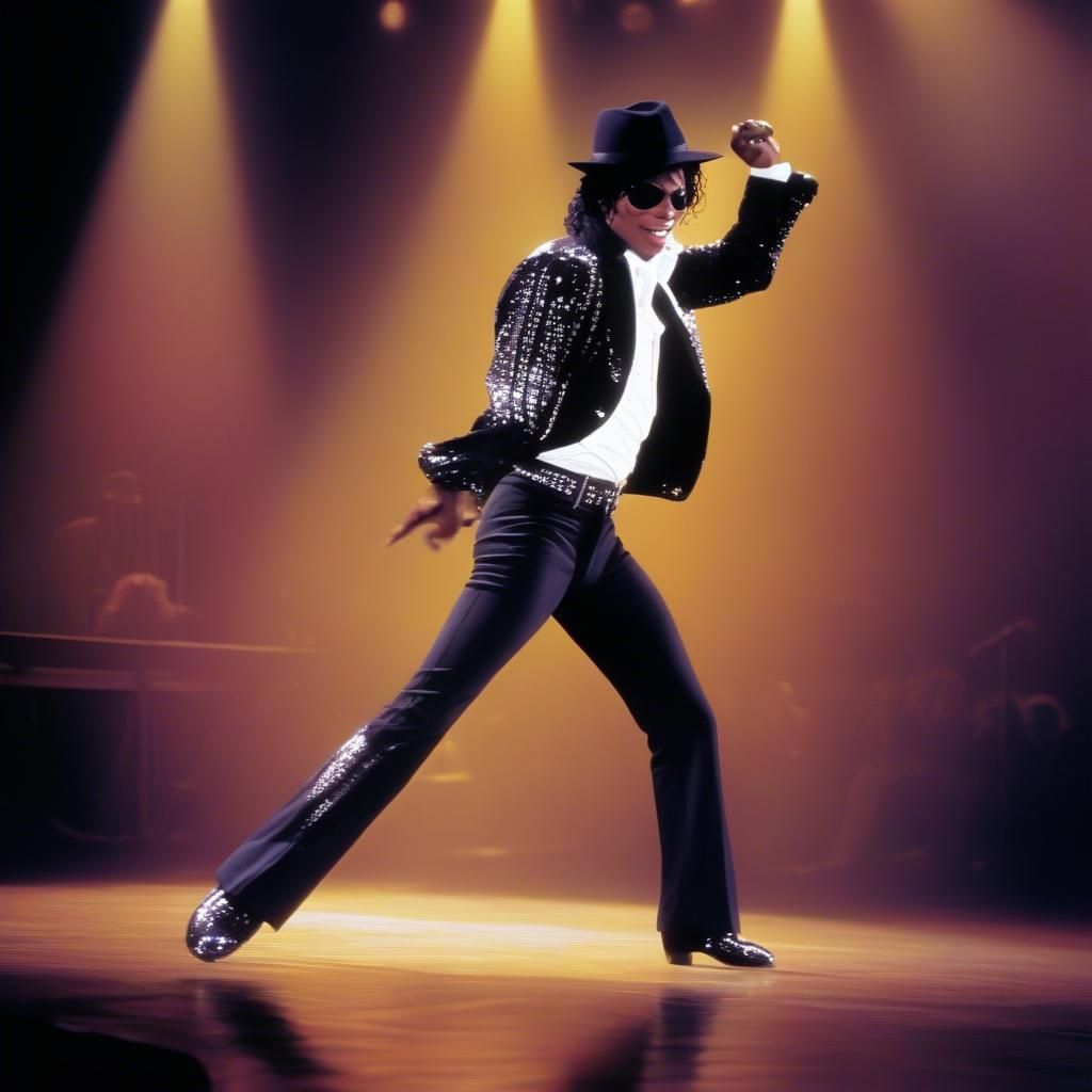 Michael Jackson Performing Billie Jean