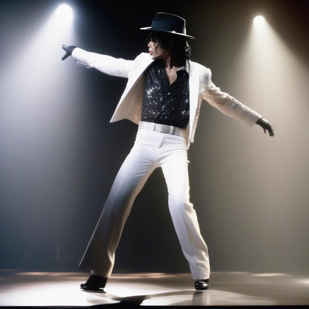 Michael Jackson Performing Billie Jean