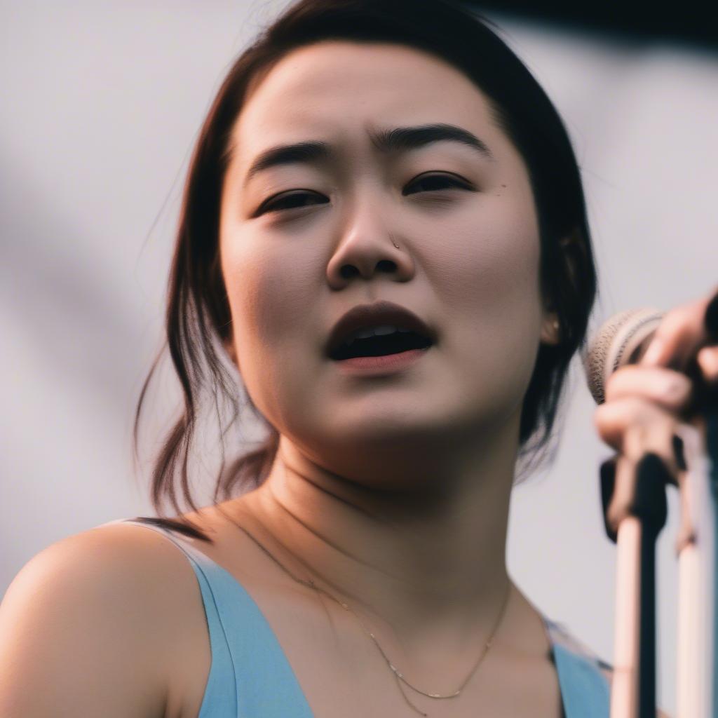 Mitski Performing at Pitchfork 2017