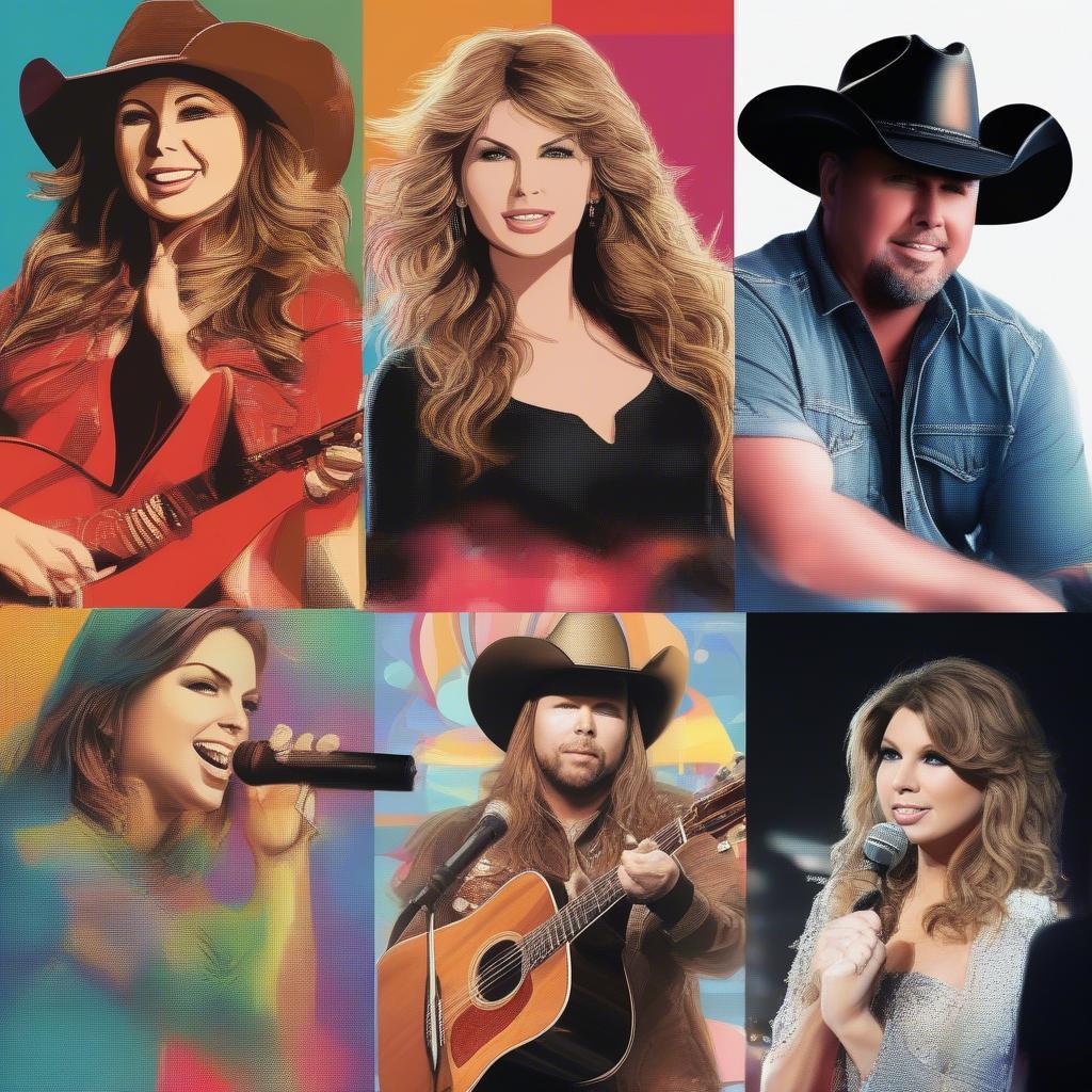 Modern Country Music Stars