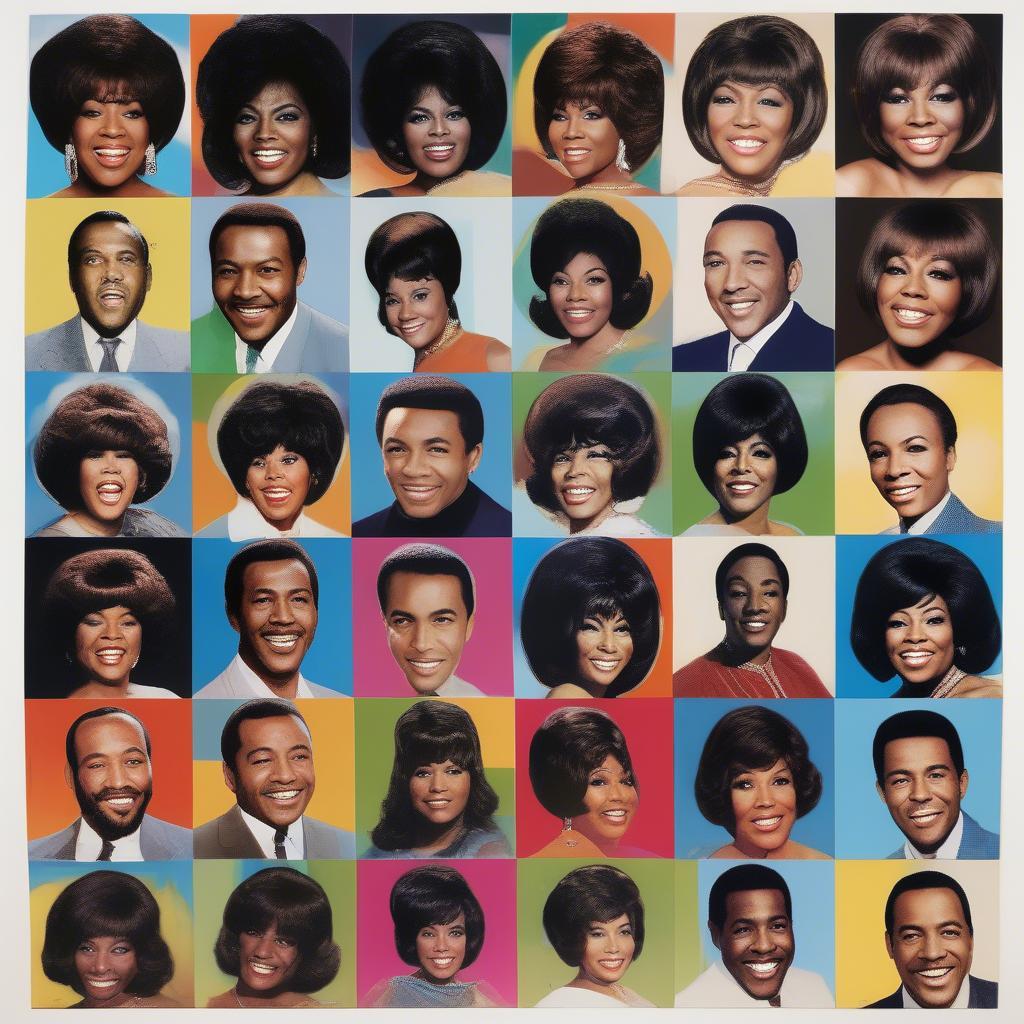 Motown Artists in 1963