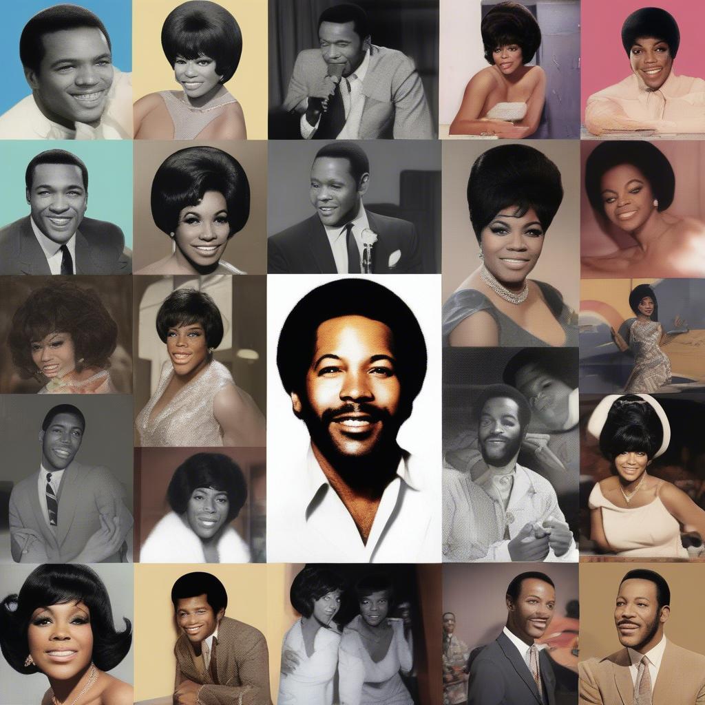 Motown Artists in the 1963 Charts