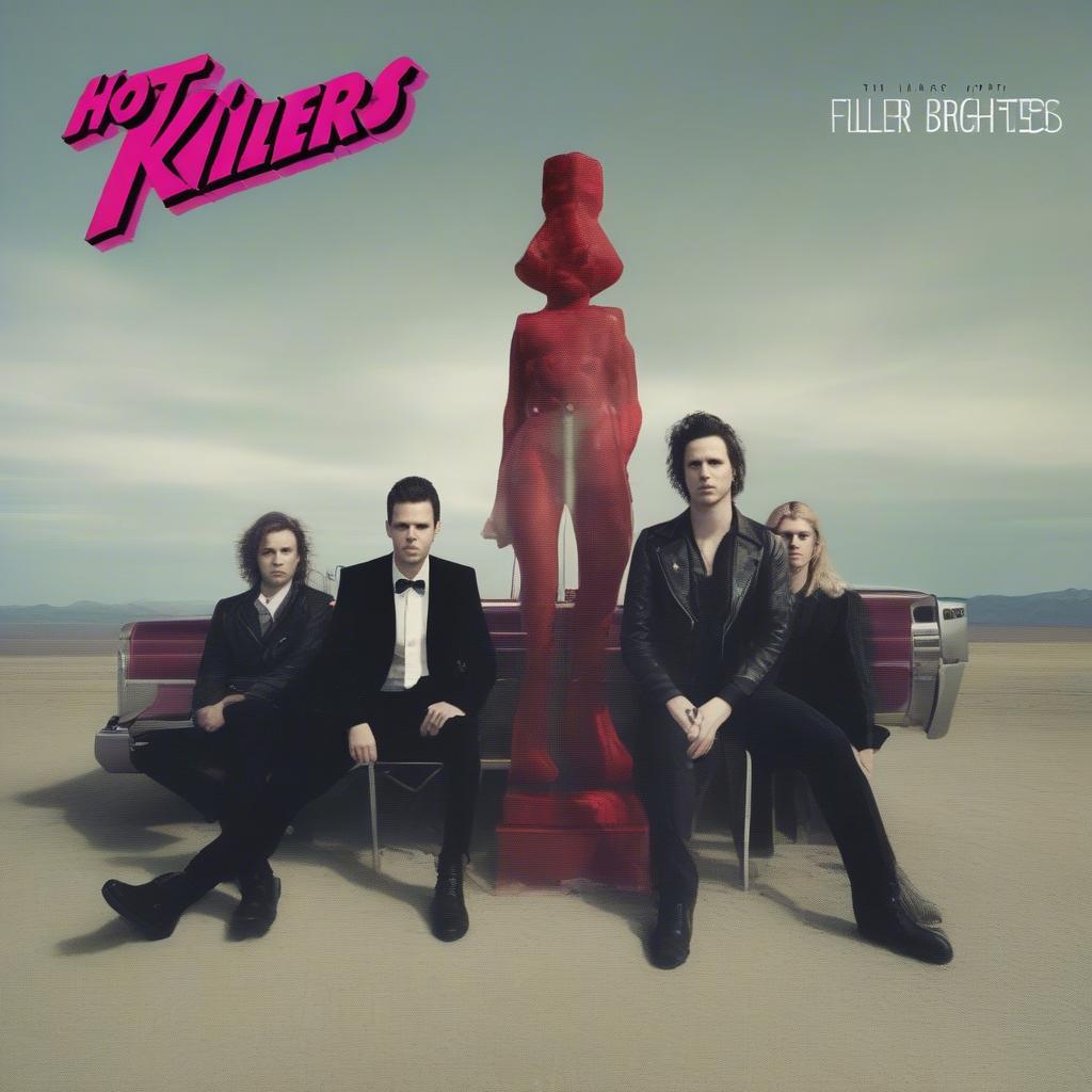 The Killers' Hot Fuss album cover