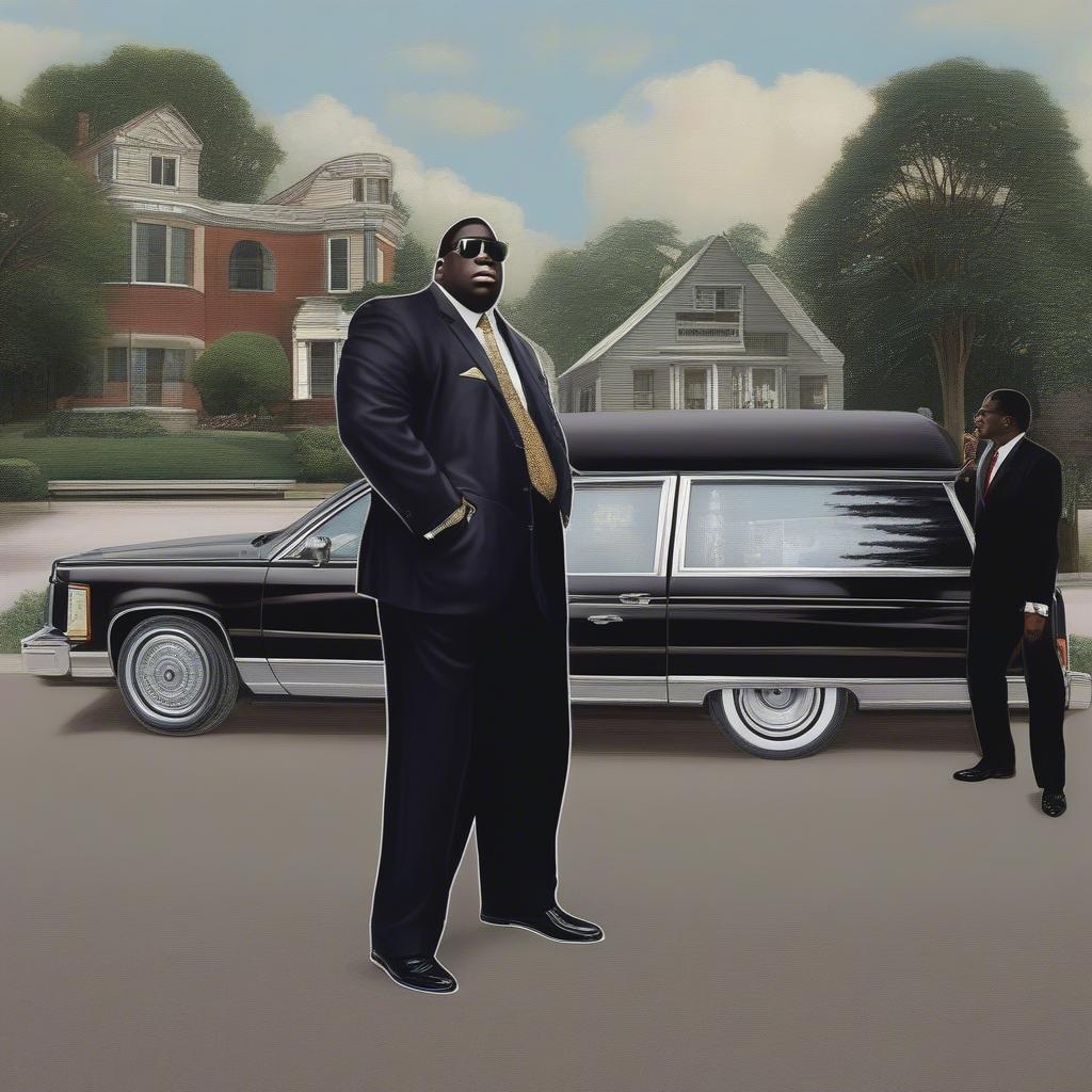 Notorious B.I.G. Life After Death Album Cover