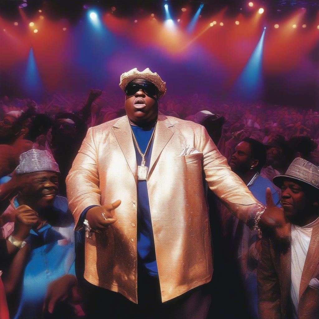 Notorious B.I.G. Performing Live