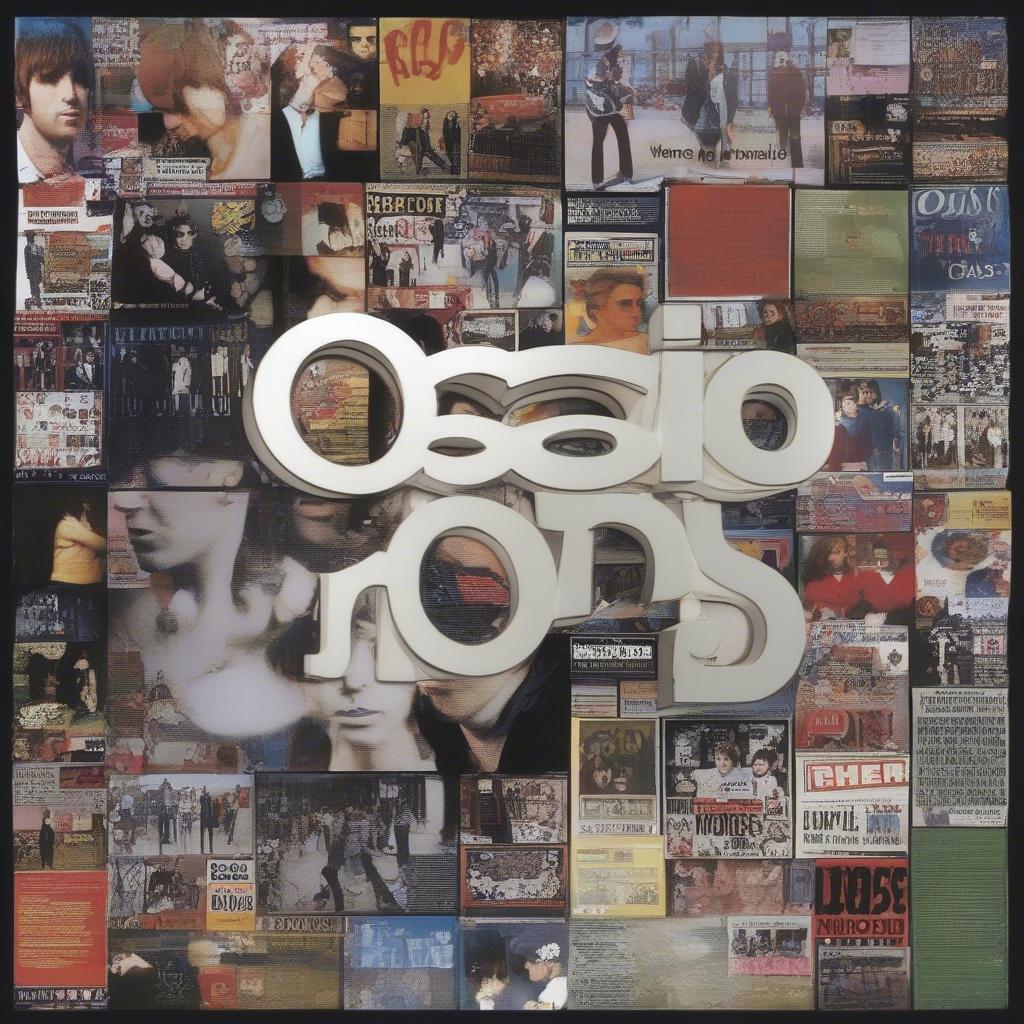 Oasis Wonderwall Single Cover