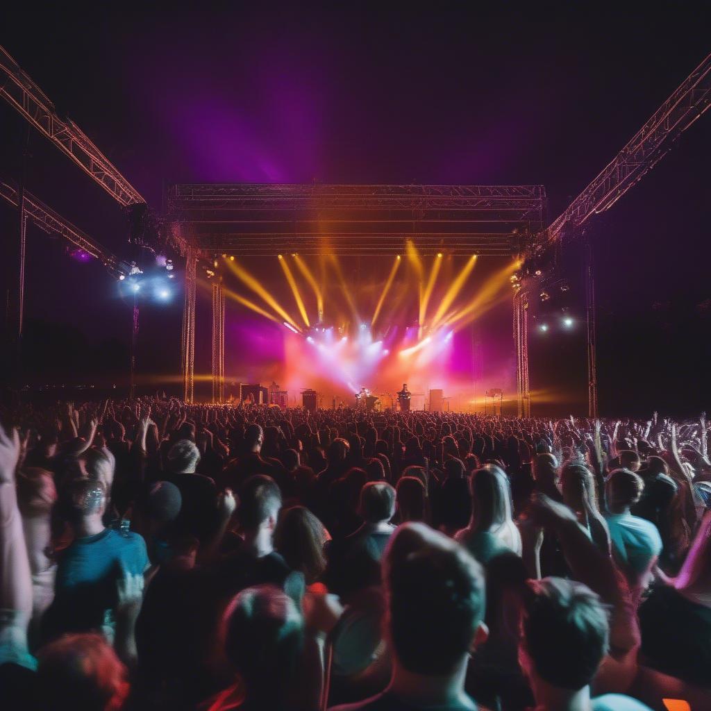 Odesza Performing at Bonanza Campout 2017