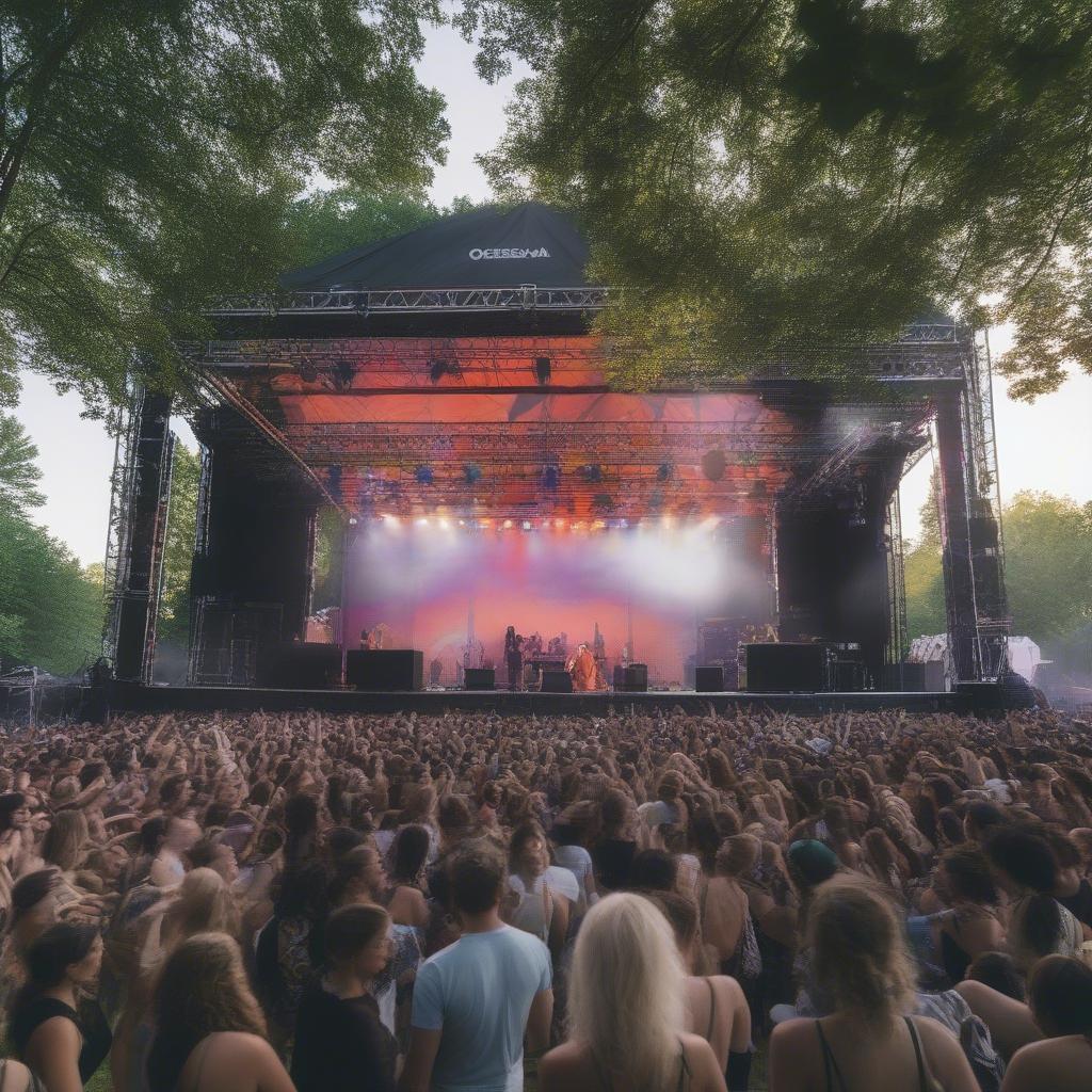 Osheaga Festival 2017 Smaller Stage Performance