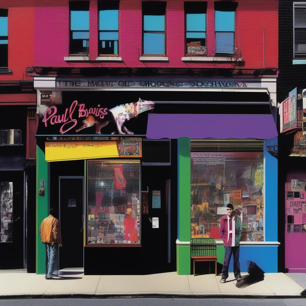 Paul's Boutique album cover showcasing the iconic Beastie Boys aesthetic